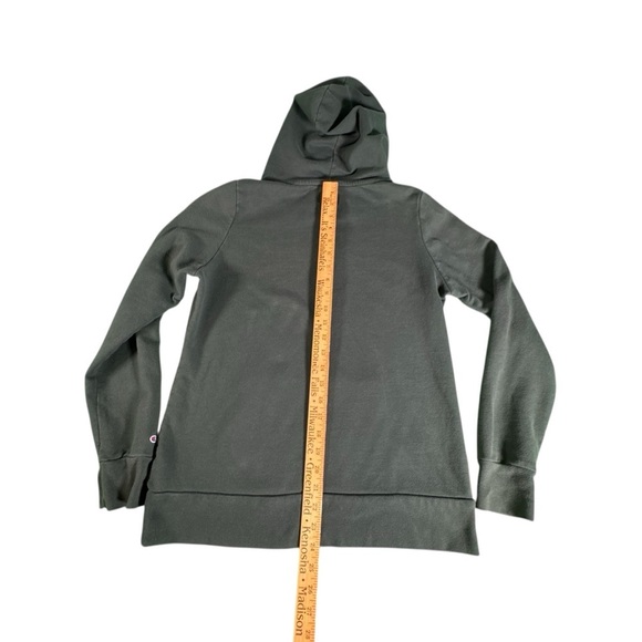 Champion St Norbert College Hoodie Green Size L Pullover Sweatshirt SNC Logo - Picture 9 of 10